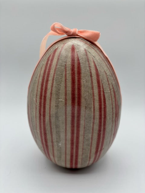 Decorative Easter egg with a chick design 