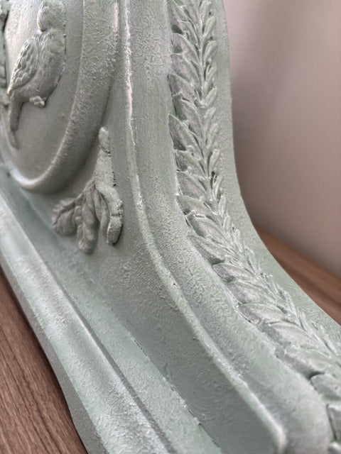 Decorative piece with intricate clay moulds 