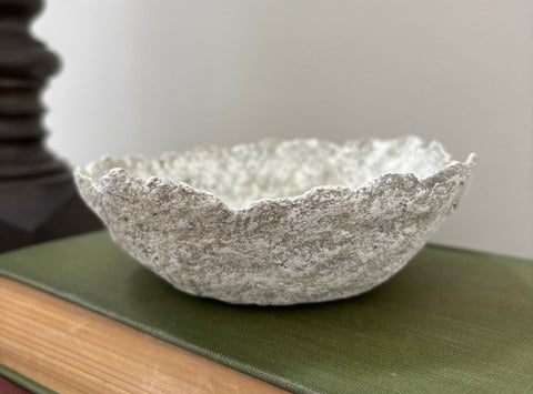 Paper mache bowl