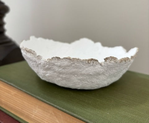 Paper mache bowl